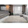 Tapis gris clair à motif floral Tyngsborough
