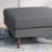 Lightner Velvet Ottoman-113399430