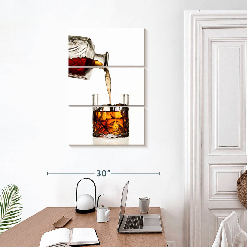 Yarlin Whiskey Pouring, 32" H x 20" W