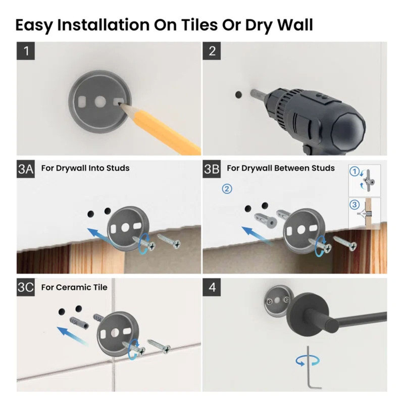 Towel bar 5Pieces