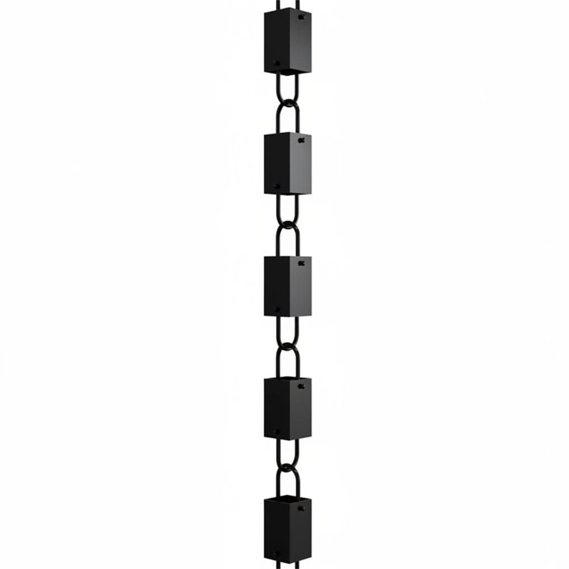 Aluminum No Subject Rain Chain