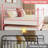 Sturdy Metal Day Bed with Steel Slat Support, Twin Daybed for Living Room-1080471683