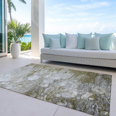 Tapis intérieur / extérieur Rawa avec envers antidérapant
