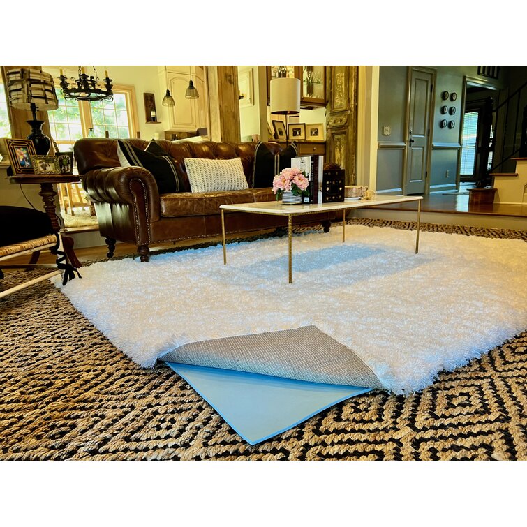 RUGPADUSA - Dual Surface - 8'x10' - 3/8 Thick - Felt + Rubber - Enhanced  Non-Slip Rug Pad - Adds Comfort and Protection - For Hard Surface Floors