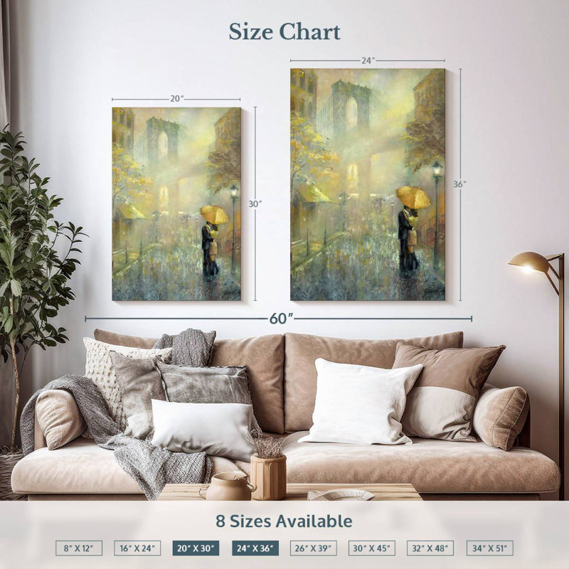 Hardie City Romance, 36" H x 24" W