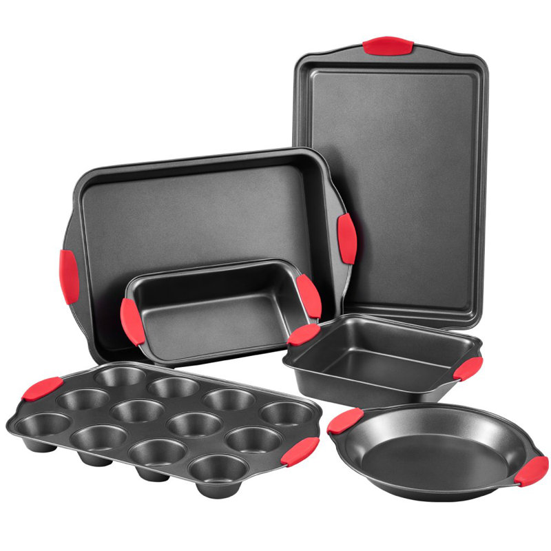VEVOR 7 Piece Non-Stick Steel Bakeware Set