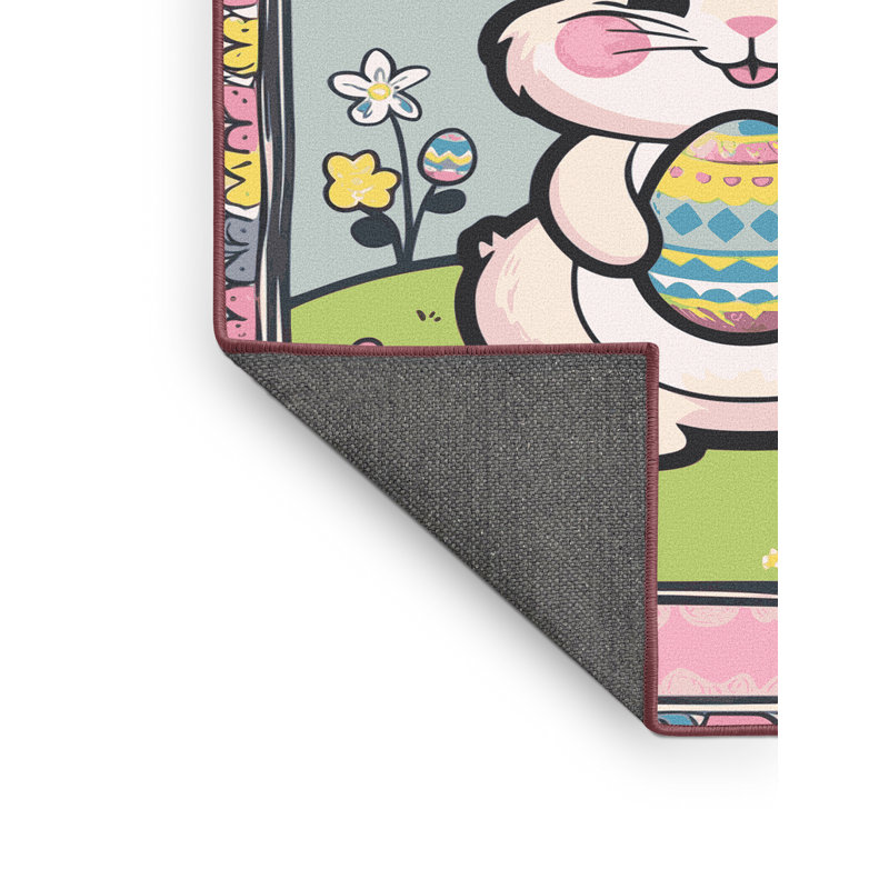 Tapis de vacances de Pâques The Holiday Aisle®, Rectangulaire 2 pi x 3 pi