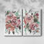 Jolies roses I - Toile tendue avec châssis de qualité supérieure - Prêt à être accroché-108969721