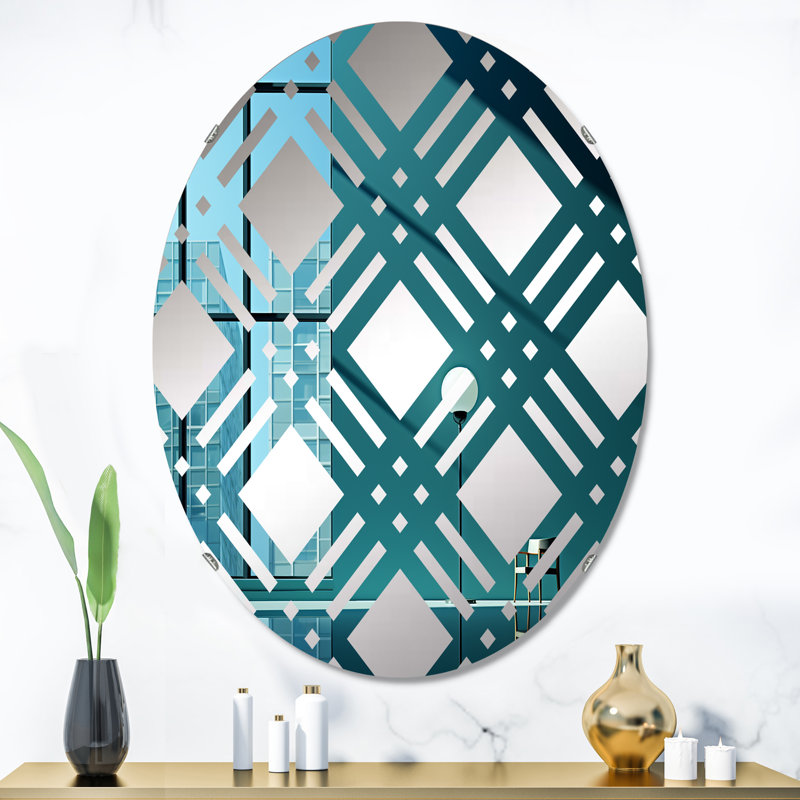 Miroir mural oval, 35,4 po x 23,6 po