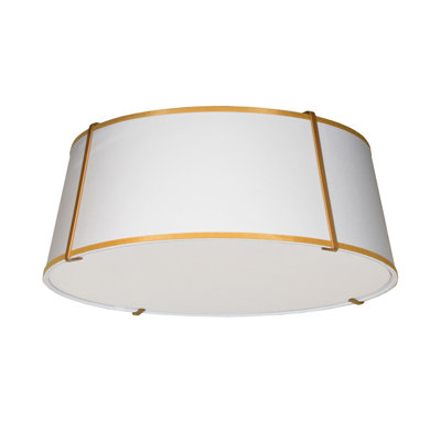 Plafonnier encastré 4 lumières trapézoïdales