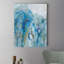 « abstract lapis », reproduction sur toile tendue-31597387