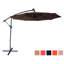 Parasol en porte-à-faux lumineux 9 pi 7 po Fernville-179571480