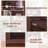 70" Tall Farmhouse Bookshelf Set-2256129
