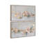 Oliver Gal Velvet Alloy Set Floral Abstract - Liquid Framed Canvas Art-1123667494-1123667483
