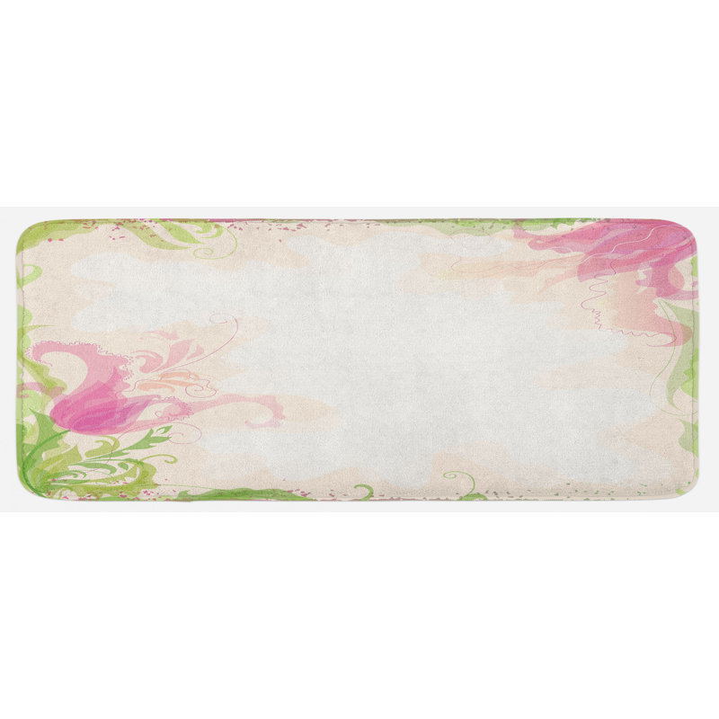 Eclectic Synthetic Kitchen Mat