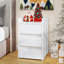 35cm W Manufactured Wood Bedside Table-1880611011