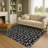 Premium Machine Washable Dockside AMF1814 HoHoHo Snowy Christmas Rug-911755533