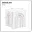 Petite table d'appoint carrée 15,74 po