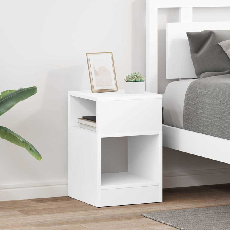 End Table, White