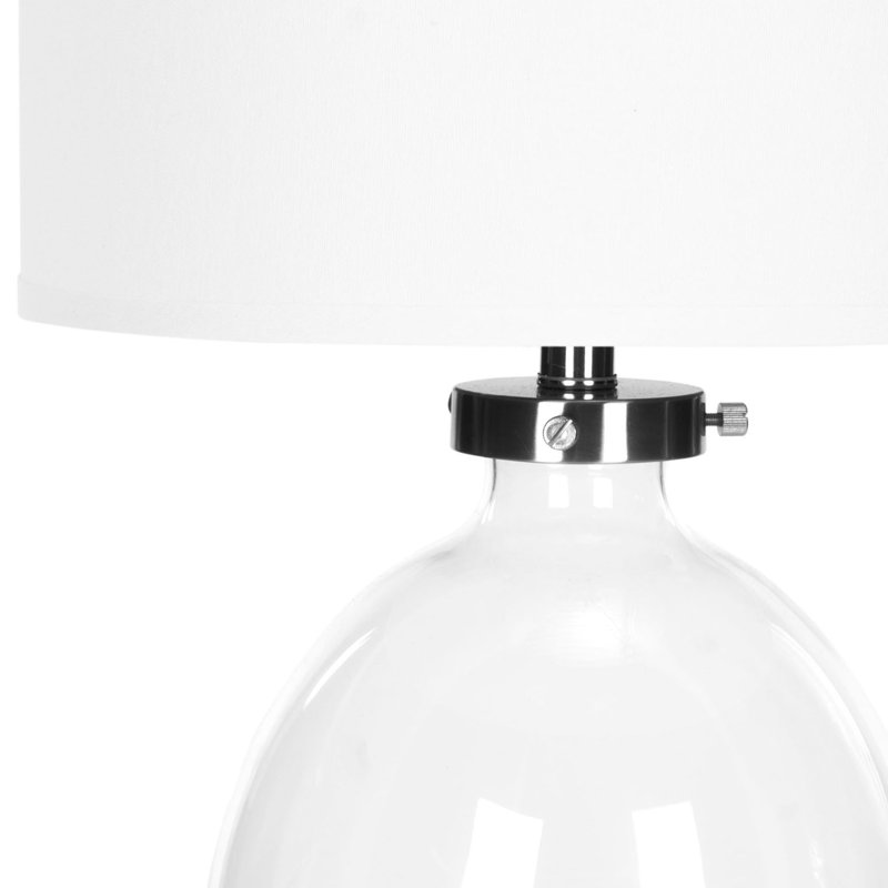 Ensemble de lampes de table transparentes 26 po Kristyn