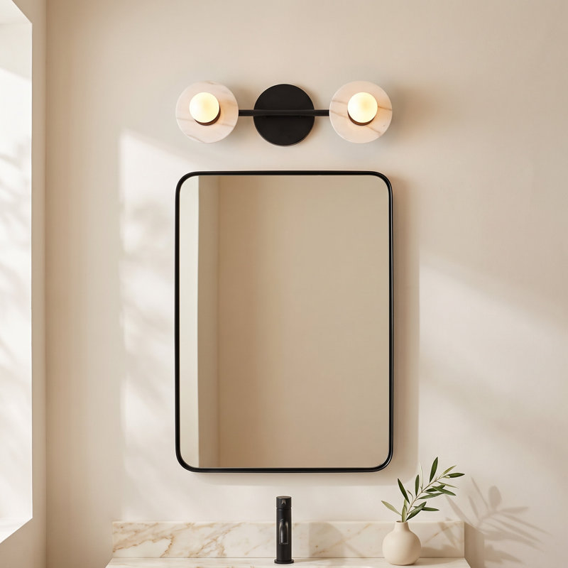 Erick 2 - Light Dimmable Vanity Light, Old Bronze