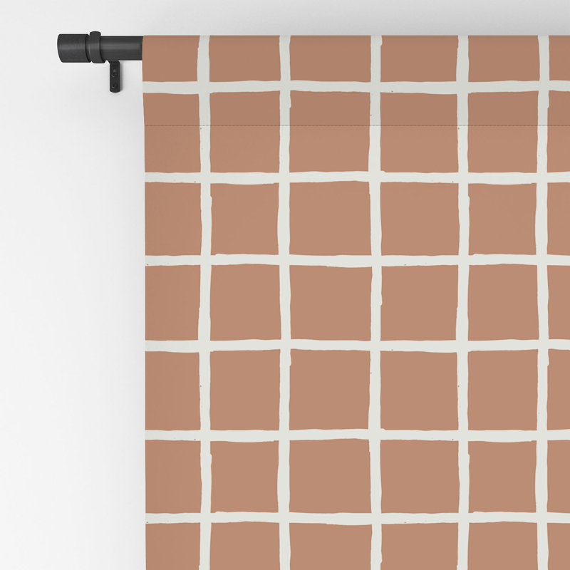 Brylon Blackout Curtain Pair, 50" W x 120" L, Desert