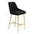 Maurilia Upholstered Counter Stool with Metal Frame-639066005-644608445