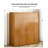 Entryway Shoe Cabinet, Multi-Layer Storage, Dust-Proof Solid Wood Shoe Cabinet