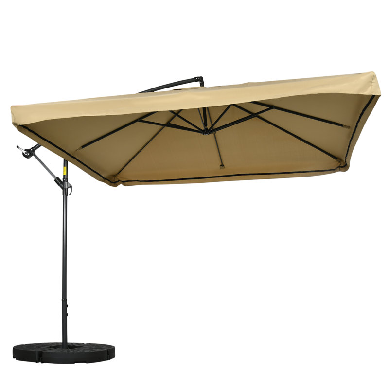Parasol excentré Monos Latitude Run®, Beige