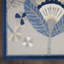Tapis intérieur / extérieur bleu / gris / ivoire à motif floral Adamo-1183806194