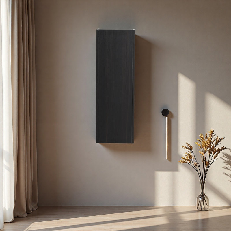 Petite armoire murale 12 po, Chêne foncé