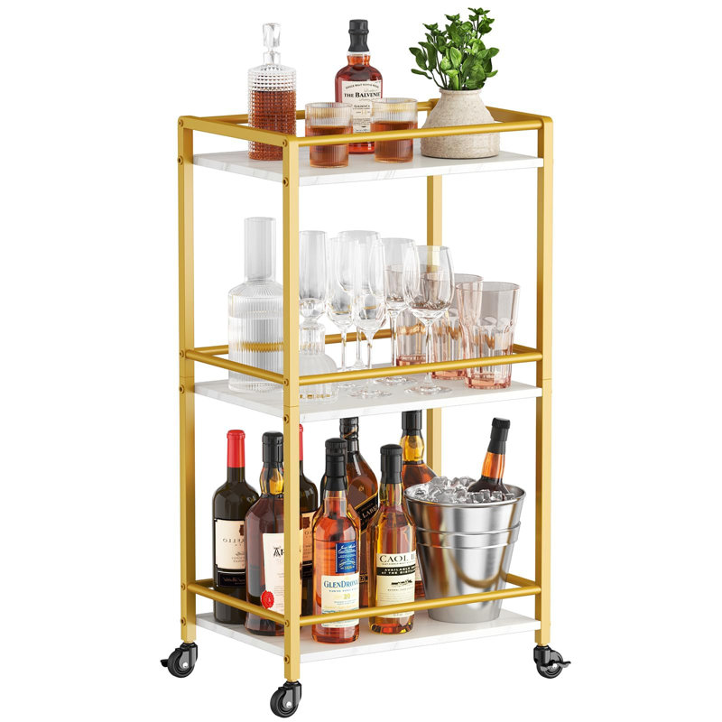 Metal Bar Cart