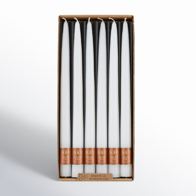 Root Candles Unscented Taper Candle Set