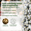 Artificial Christmas Tree with 300 LEDs with Stand-343508652-343508653