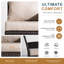 Tayhlor 128 cm W Patio Corner Sofa with Cushions
