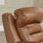 Olathe Genuine Leather Dual Motor Lay Flat Power Recliner With Power Headrest-1500349655