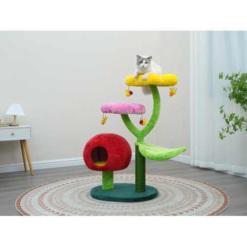 Catry 32'' H Cat Tree & Reviews | Wayfair