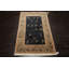 Tapis art déco néo-zélandais en laine noué à la main 5 pi 6 po x 8 pi 4 po