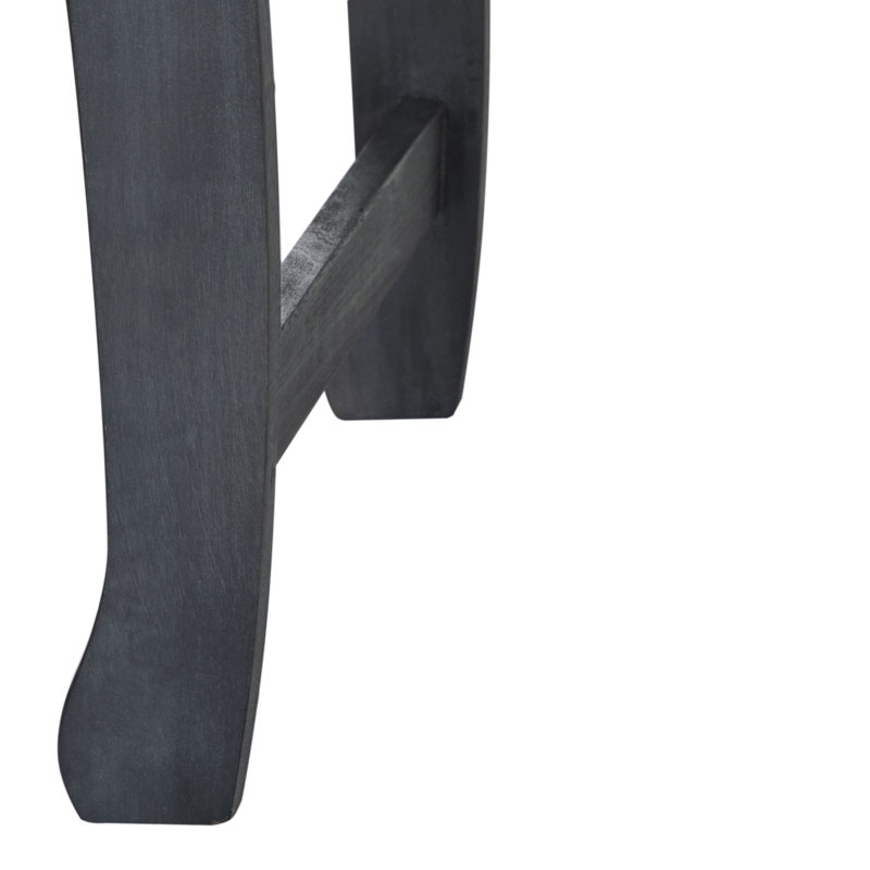 Banc de jardin en bois Cullins, Gris cendré