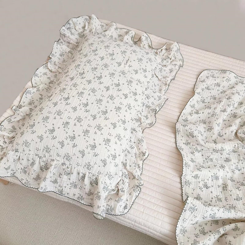 Taie d'oreiller mignonne en coton pour enfants