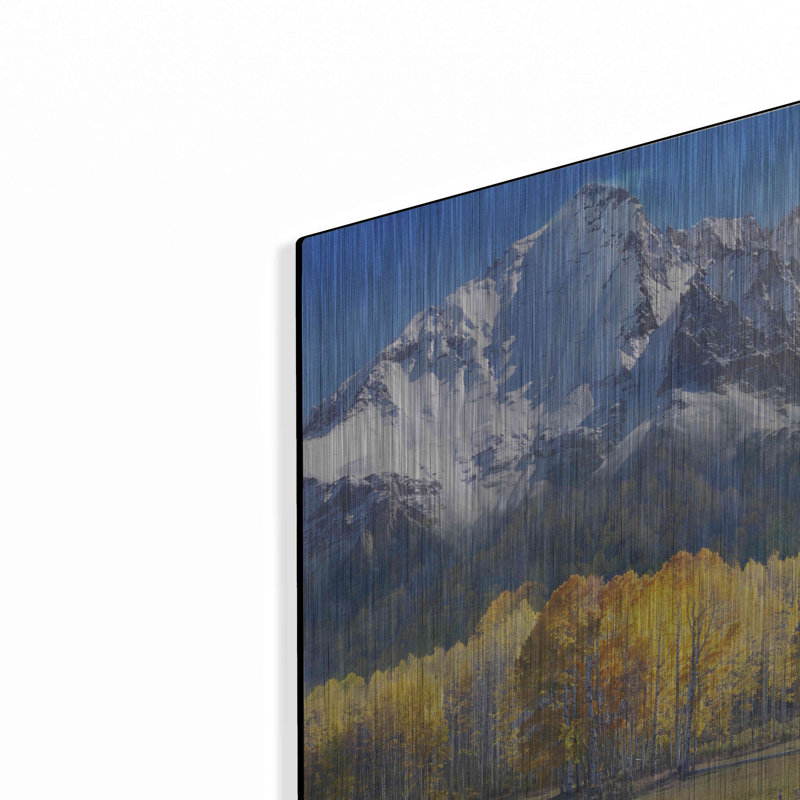 " Idyllic Mountain " by Chris Vest, 12" W x 16" H x 0.13" D