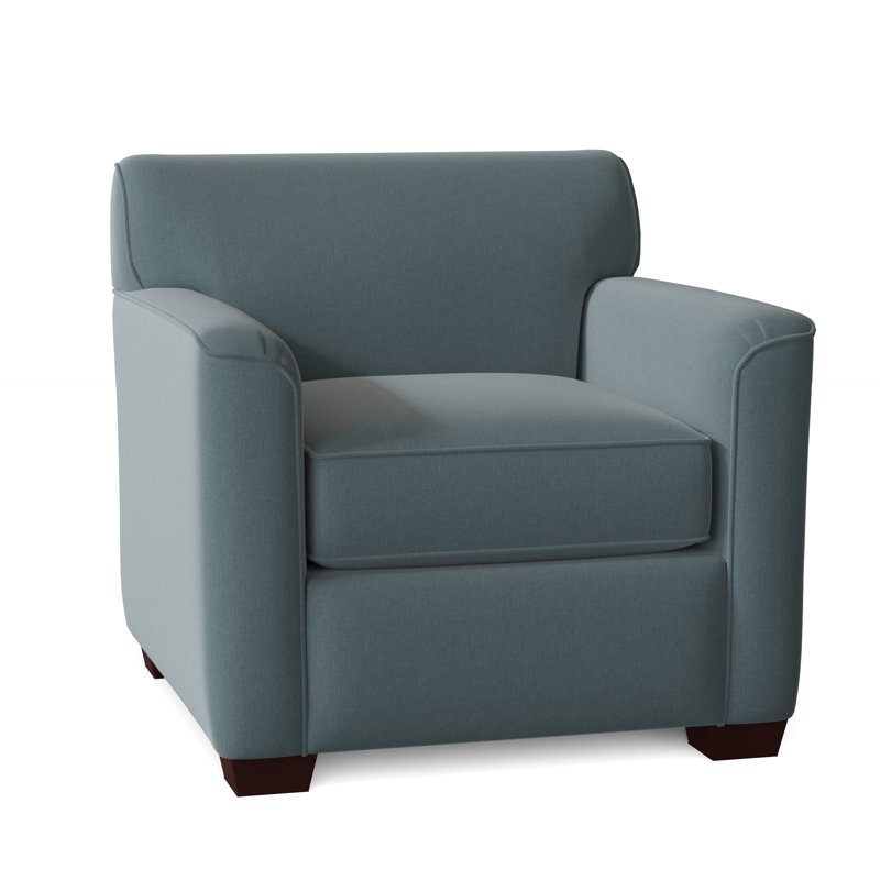 Fauteuil de 39 po de large Keaton, Sergé performance bleu Peyton 22, Oui