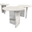 Table basse en marbre naturel pour le salon, petite table en pierre | Idée de cadeau