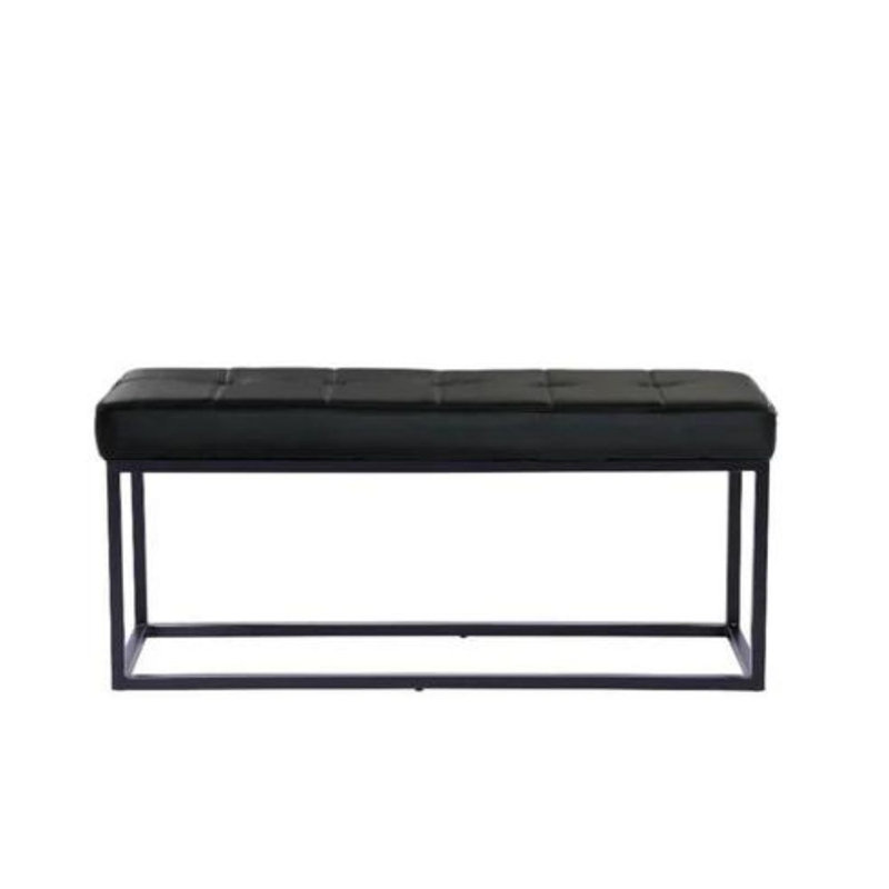 Eliandra Horse Cisne Bench, Black, Black