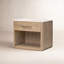 Raleigh Nightstand-Cappuccino Marble