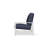 Leeward Marine Grade Polymer Deep Seating Cushion Arm Chair with Hidden Motion-98358920-98358931