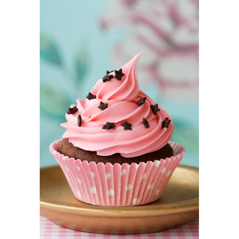 Cupcake - Wrapped Canvas Print, 122cm H x 81cm W x 3.8cm D