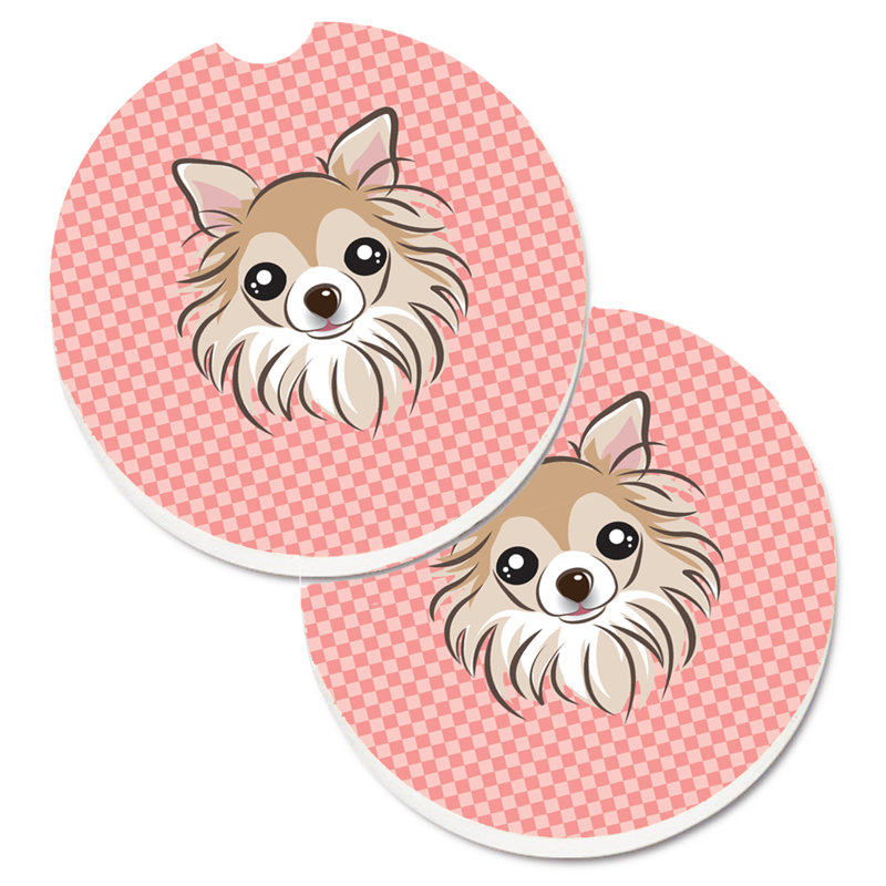 Sous-verre Retriever, Rose, Chihuahua