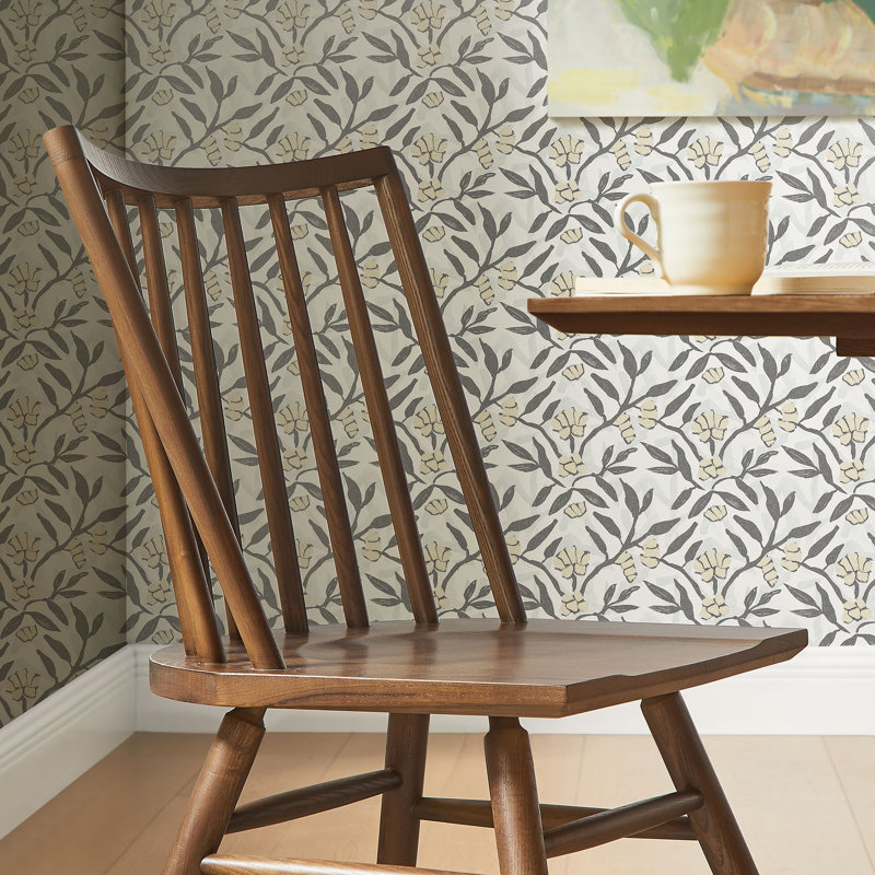 Ensemble de 2 chaises d'appoint Alvar, Noyer