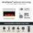 Wide Modern Farmhouse Mantel with Electric Fireplace-1927986292